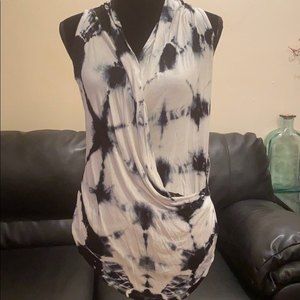 Young Fabulous & Broke Tie Dye Surplice Sleeveless
